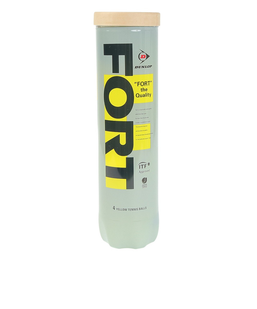ダンロップ（DUNLOP）硬式用テニスボール フォート 4球入り DFCPFYLPT4TIN