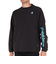 ルコックスポルティフ（lecoqsportif）テニスウェア ロングスリーブウーブンシャツ QTMWJB20 BK
