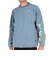 ルコックスポルティフ（lecoqsportif）テニスウェア ロングスリーブウーブンシャツ QTMWJB20 BL