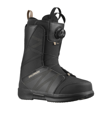 サロモン（SALOMON）スノーボード ブーツ メンズ ダイヤル式 23-24 TITAN BOA BLACK L47242900