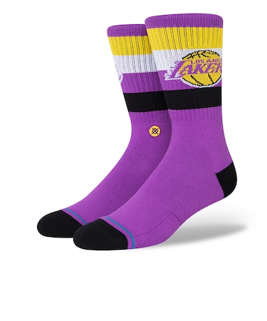 スタンス（STANCE）バスケットボール ソックス レイカーズ ST クルー A555C22LAK PUR