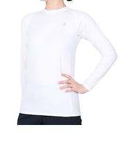 ルコックスポルティフ（lecoqsportif）長袖シャツ レディース クルーネックインナー QMWWJB90XB WH