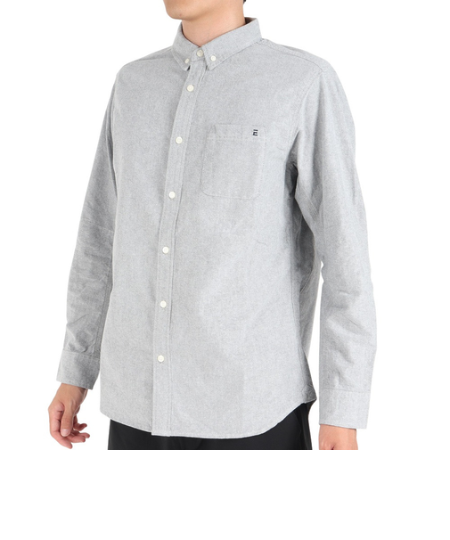 エルケクス（ELKEX）長袖シャツ メンズ オックスフォード EKM3FA0001 NVY