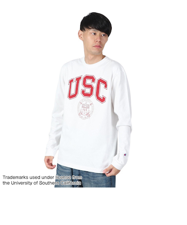 チャンピオン-ヘリテイジ（CHAMPION-HERITAGE）長袖Tシャツ メンズ ロングスリーブTシャツ USC C5-Y403 010