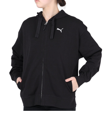 プーマ（PUMA）ジャケット レディース HER フーデッドジャケット TR 678405 01 BLK