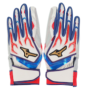 ミズノ（MIZUNO）バッティング用グローブ 野球 ミズノプロ シリコンパワーアークW 両手用 1EJEA52001