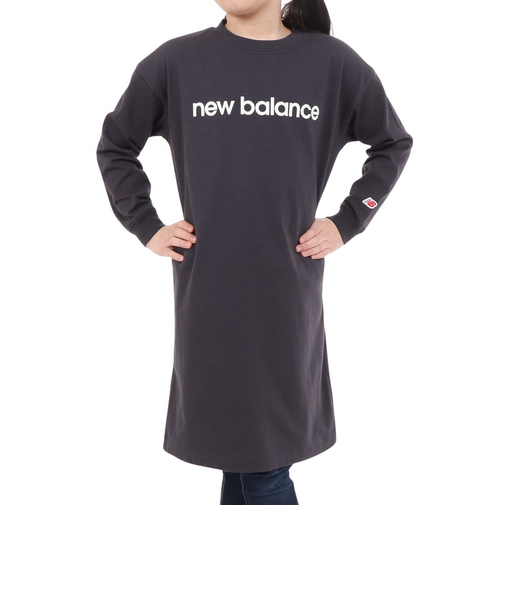 ニューバランス（new balance）長袖ワンピース キッズ ガールズ AGD35155PHM