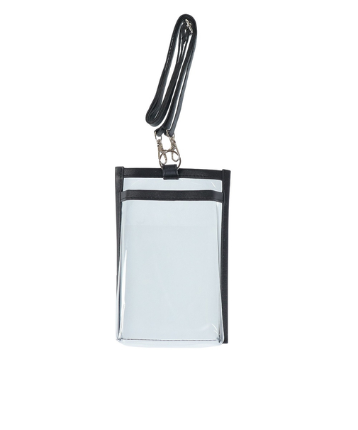 クラックス（CRUX）PICTOO クリアスマホショルダーL ブラック CR 117997