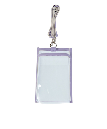 クラックス（CRUX）PICTOO クリアスマホショルダーL パープル CR 116665