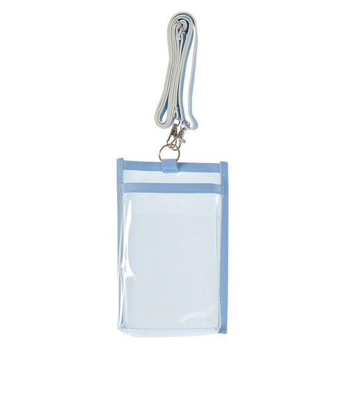 クラックス（CRUX）PICTOO クリアスマホショルダーL ブルー CR 117998