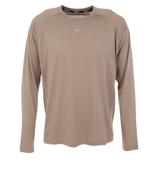 プーマ（PUMA）長袖Tシャツ メンズ RUN グラフィック 524618 82 KHK