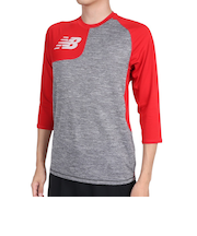 ニューバランス（new balance）野球 アシンメトリー3/4スリーブアンダーシャツ MT83704RREP 速乾
