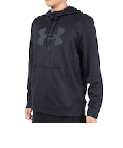 アンダーアーマー（UNDER ARMOUR）パーカー メンズ アーマーフリース ビッグロゴフーディー 1379743 001
