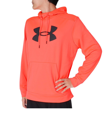 アンダーアーマー（UNDER ARMOUR）パーカー メンズ アーマーフリース ビッグロゴフーディー 1379743 628