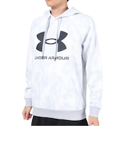 アンダーアーマー(UNDER ARMOUR)パーカー メンズ ライバルフリース ビッグロゴ 1381331 100