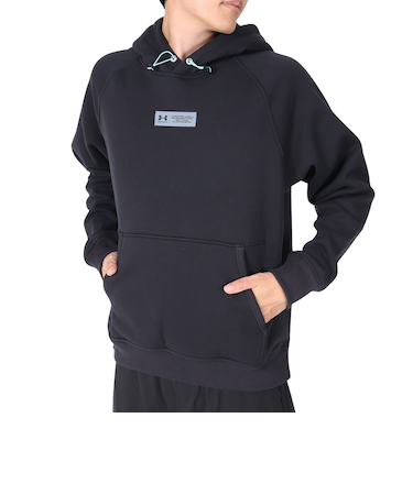 アンダーアーマー（UNDER ARMOUR）パーカー メンズ DNA フリース プルオーバー 1381334 001