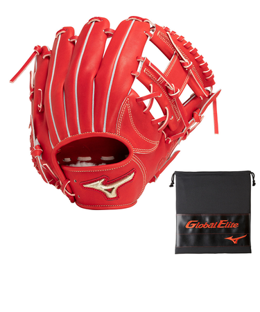 ミズノ（MIZUNO）硬式用 グラブ 内野手用 グローバルエリート ジャパン 野球グローブ 1AJGH29313 70