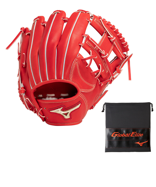 ミズノ（MIZUNO）硬式用 グラブ 内野手用 グローバルエリート ジャパン 野球グローブ 1AJGH29313 70