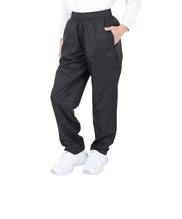 プーマ(PUMA)パンツ キッズ ガールズ MOTION ウーブン ウラトリコット 677728 01 BLK