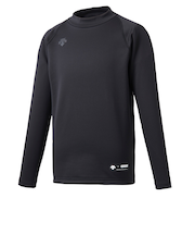 デサント（DESCENTE）野球 裏起毛 アンダーシャツ ジュニア ハイネック長袖アンダーシャツ JSTD-658 BLK