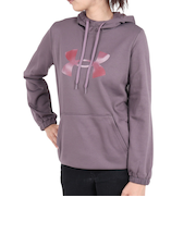 アンダーアーマー（UNDER ARMOUR）パーカー レディース アーマーフリース ビッグロゴ 1381242 057