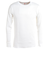 ヘインズ（Hanes）ロングスリーブ クルーネック Tシャツ HM4-Y203 010