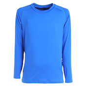 デュアリグ(DUARIG)ジュニア サッカーウェア ストレッチマルクビ 長袖インナーシャツ 3F0011-SCWR-742ES BLU