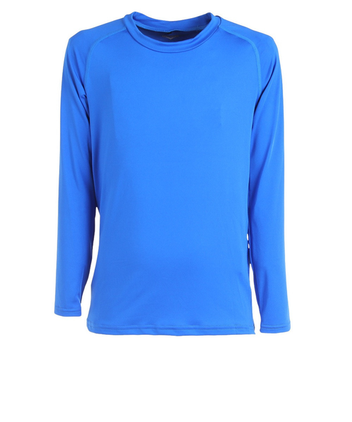 デュアリグ(DUARIG)ジュニア サッカーウェア ストレッチマルクビ 長袖インナーシャツ 3F0011-SCWR-742ES BLU