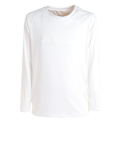 デュアリグ（DUARIG）ジュニア サッカーウェア ストレッチマルクビ 長袖インナーシャツ 3F0011-SCWR-742ES WHT