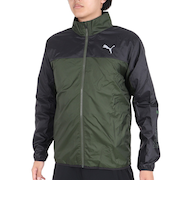 プーマ（PUMA）ジャケット裏起毛 トリコット ウーブン 525022 31 OLV