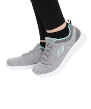 スケッチャーズ（SKECHERS）カジュアルシューズ ダイナマイト 2.0イン ア フラッシュ ワイド グレー 12965W-GYMN スニーカー クッション…