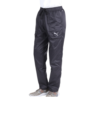 プーマ（PUMA）パンツ 起毛トリコットウーブン 525023 01 BLK
