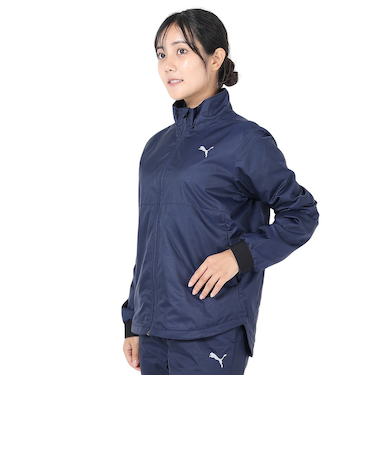 プーマ（PUMA）起毛トリコットウーブンジャケット 525024 06 NVY