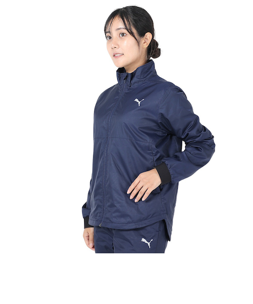 プーマ（PUMA）起毛トリコットウーブンジャケット 525024 06 NVY