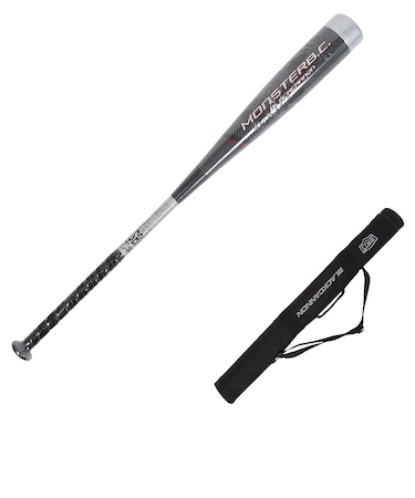 ゼット（ZETT）軟式用バット 野球 一般 モンスター ブラックキャノン 84cm 730g平均 BCT31384-1300