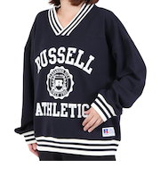 ラッセル(RUSSELL)Vネックライン リブスウェット Wide RBL23F1001 NVY
