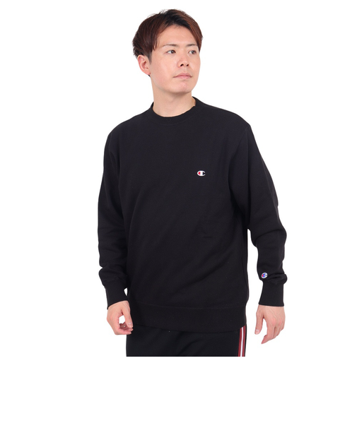 チャンピオン-ヘリテイジ（CHAMPION-HERITAGE）ベーシック ワンポイント クルーネックスウェットシャツ C3-Y035 090
