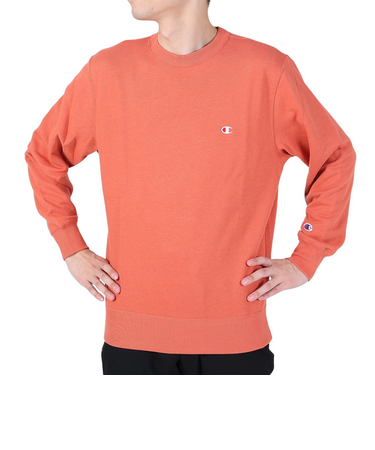 チャンピオン-ヘリテイジ（CHAMPION-HERITAGE）ベーシック ワンポイント クルーネックスウェットシャツ C3-Y035 452