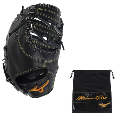 ミズノ（MIZUNO）硬式用グラブ 一塁手用 野球グローブ 一般 ミズノプロ 皮革PREXY KIP BSS 1AJFH10500 09 お一人様一点まで