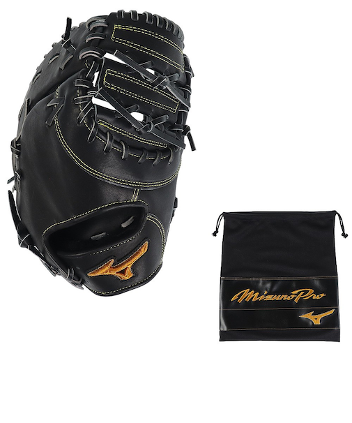 ミズノ（MIZUNO）硬式用グラブ 一塁手用 野球グローブ 一般 ミズノプロ 皮革PREXY KIP BSS 1AJFH10500 09 お一人様一点まで