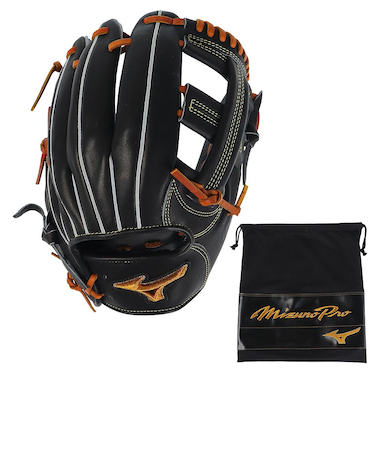 ミズノ(MIZUNO)硬式用グラブ 内野手用 野球グローブ 一般 ミズノプロ 小指2本入れ BSS 1AJGH29103 09 お一人様一点まで