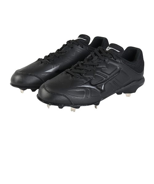 ミズノ（MIZUNO）野球スパイク ミズノプロ 黒 金具 一般 PS2