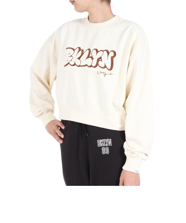 ヤックパック（YAK PAK）トレーナー BKLYN 刺繍プルオーバー L3710000-05 IVO