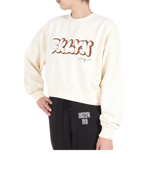 ヤックパック（YAK PAK）トレーナー BKLYN 刺繍プルオーバー L3710000-05 IVO