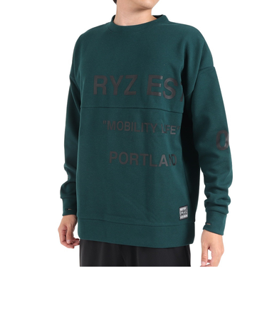 ライズ（RYZ）BPF BONDED クルースウェット RZ10CD23FW0015 GRN