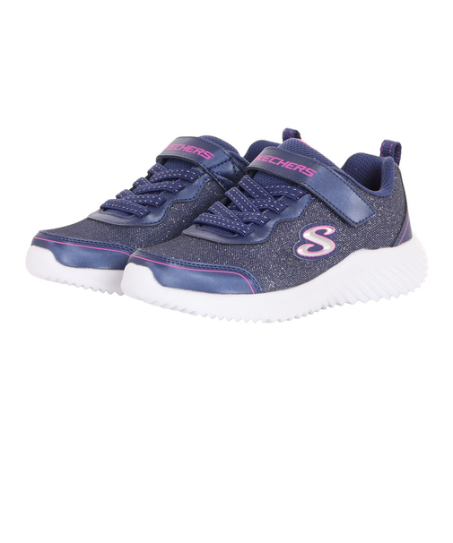 スケッチャーズ（SKECHERS）ジュニアスニーカー スポーツシューズ バウンダー ガーリー グルーヴ 303528L-NVY