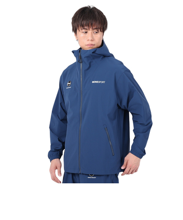 デサント（DESCENTE）ストレッチナイロンジップパーカー DX-C2704XB NV