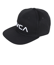 ルーカ（RVCA）TWILL SNAPBACK II キャップ BD042948 BLK