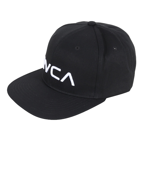 ルーカ（RVCA）TWILL SNAPBACK II キャップ BD042948 BLK
