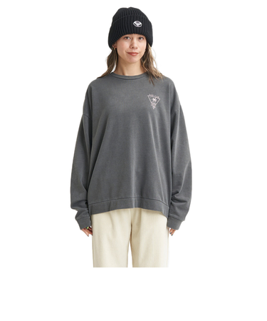 ロキシー（ROXY）ミニ裏毛 トップス 長袖Tシャツ 23FWRLT234028BBK